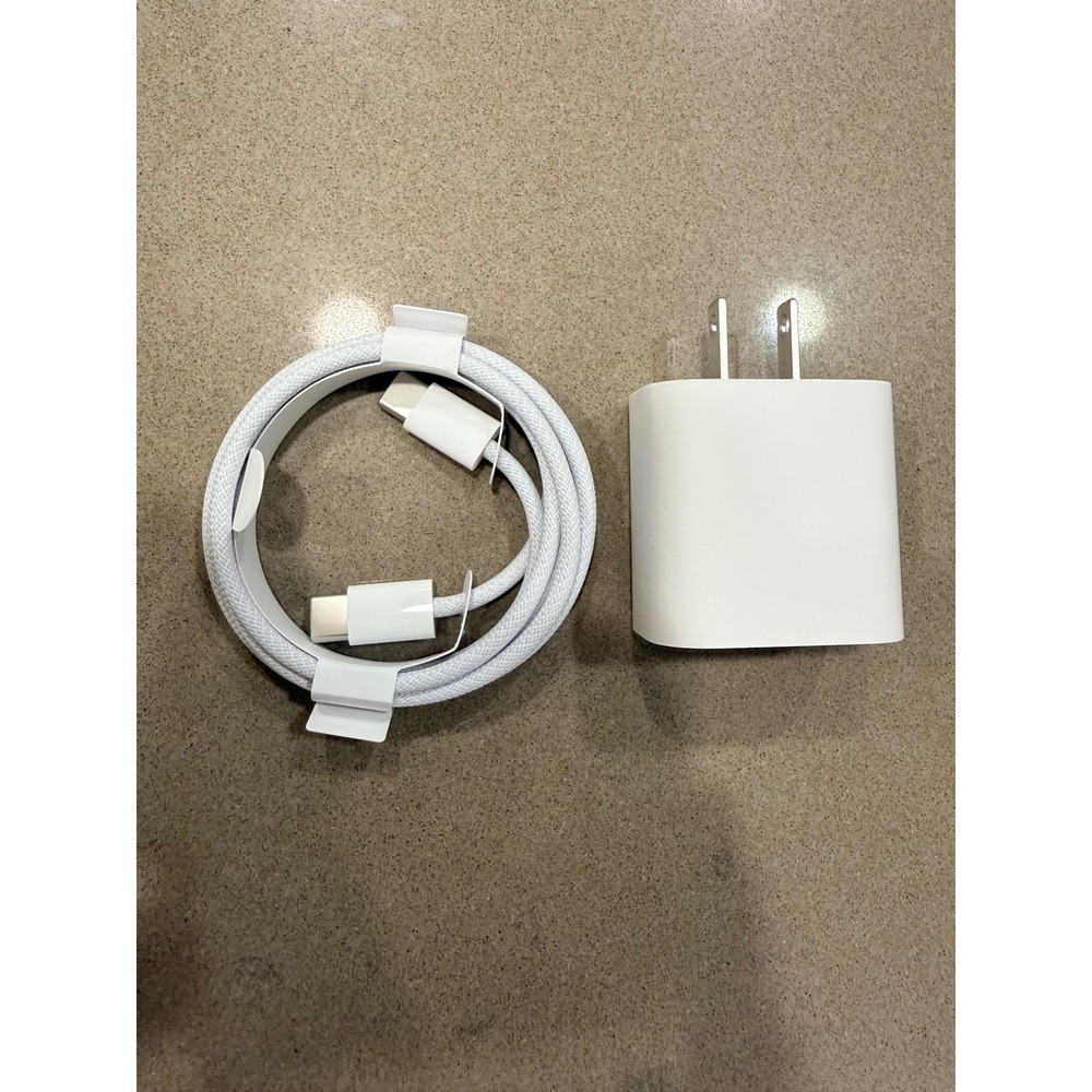 Apple iPad Charger White USB-C Cable & Power Adapter